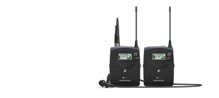 evolution wireless G4 100P Serie Wächst mit: Flexibilität, einfachste Bedienung, Power. Der Industriestandard im Broadcast. Für höchste Flexibilität bei Außenaufnahmen und spontanen Drehs.