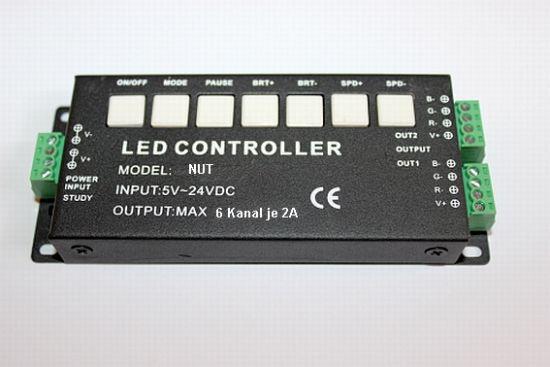 AMUN-MS64 Ideal für Abzweigdosen im Aussenbereich Nur für LED RGB Strips 7,5-26V DC Maße: LxBxH: 38 x 20 x 21mm zuzüglich 20cm lange Anschlußdrähte Leistung: 3x 2A / Bei 24V DC gesamt 144W.