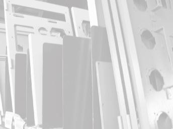VIELFALT SCHRANKBAU NACH WUNSCH Materialart: Stahl-, Edelstahl, Riffel- und Aliminiumblech Materialstärke: viele Dicken nach Wunsch (von 1 bis 4 mm) Umweltschonende Pulverbeschichtung in allen RAL
