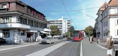 Tram Region Bern hilft der Gemeinde, ihre ortsplanerischen Ziele zu erreichen.