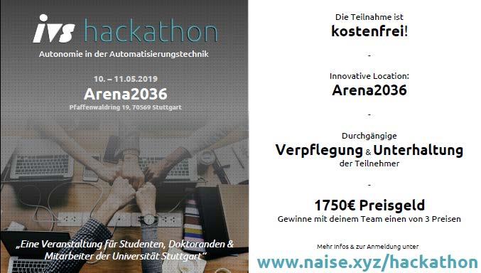Ankündigung Hackathon 2019,