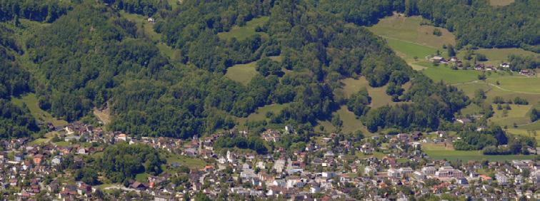 ORTSBESCHRIEB Sevelen SG Sevelen liegt im Rheintal westlich von Vaduz an der Grenze zu Liechtenstein.