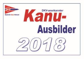 Der WSV ist, wie in den Vorjahren auch, 2018 wieder anerkannter Kanu-Ausbilder - ein Gütezeichen des Deutschen Kanu-Verbandes für qualifizierte Schulungen in verschiedenen Bereichen. 39.