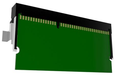 2 1 2 5 Schließen Sie die Zugangsklappe des Controller-Boards.