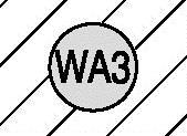 16 (5) BauNVO 1. Art der baulichen Nutzung gemäß 9 (1) 1 BauGB Allgemeines Wohngebiet - WA 1 - / - WA 2 - / - WA 3 - / - WA 4 - gemäß 4 BauNVO i.v.m. 1 (4) (9) BauNVO Zulässig sind 1. Wohngebäude, 2.