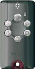 Funkhandsender mit zentraler Schließfunktion Immer griffbereit im Auto oder in der Tasche: Der Keytis 4 Home io sichert das Haus mit einem Knopfdruck auf die Taste Haus.