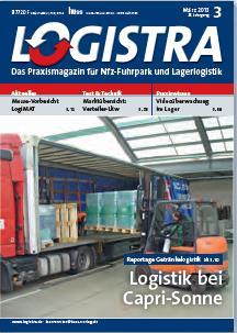 Print-Ausgabe LOGISTRA Das Fachmagazin LOGISTRA informiert operativ verantwortliche Entscheider in der Distributionslogistik über praxiserprobte Lösungen und Produkte zur Optimierung von Lager und