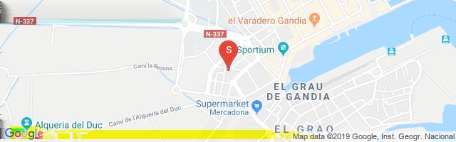 Deseo Grao De Gandia, València Ab 129 pro Nacht KARTEIKARTE "Geschmackvoll ausgestatteter Duplex für 12 Gäste in Grao de Gandia mit gemeinschaftlichem Hallenbad.