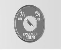 Airbagabschaltung Die Front-Airbag- und Seiten-Airbag- Systeme müssen deaktiviert werden, wenn auf diesem Sitz ein Kindersicherheitssystem angebracht werden soll.