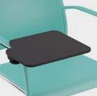 8 Es besteht die Möglichkeit verschiedene Kunststofffarben des Sitzes, der Rückenlehne und der Armlehnen zusammenzustellen. 2PB RAL 2012 RAL 6034 7 Es gilt nicht für Bänke.
