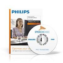 Bestellung und Infos per Telefon: 0211 563030 Philips SpeechExec Pro Dictate PC Diktier-/Workflowsoftware für Windows, Integration von E-Mail, ftp und Spracherkennung, netzwerkfähig.