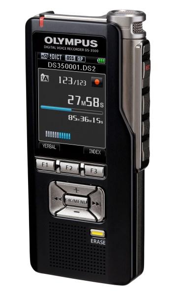 DS3500 Olympus LS 11 Professioneller PCM Linearrecorder, großes TFT Display, Vollmetallgehäuse, 3.5mm Buchsen für ext.