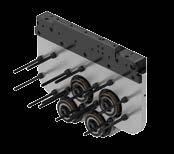 Komponenten 1Antriebskegel / Maschinenschnittstelle Zur Aufnahme des Winkelkopfes in die Maschine Alle gängigen Antriebskegel erhältlich Sonderanbindungen nach Spezifikation SK DIN 69871 HSK DIN