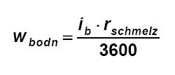 7a) Statischer Bodenwärmestrom: Schneedecke w latent w sense w nied T schnee w bodn w rkurz w rlang w bodn [W/m 2 ] Bodenwärmestrom i B [mm/h] Parameter des Bodenwärmestroms, Wertebereich nach Knauf