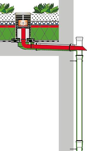 LORO aktuell 163 LORO-X Haupt-Not-Kombi-Set LORO-X erfolgt mit kontrollierter Regenwasserrückhaltung auf dem Flachdach bei Einleitbeschränkungen in die Grundleitung mit auftragsbezogen