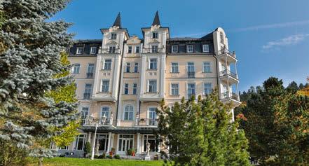 Erholungsreise nach Marienbad ad 8 Tage Kur-Reise in das Böhmische Bäderdreieck 4 Sun Hotel 4 Hotel Belvedere 8Tage schon abe469,- p.