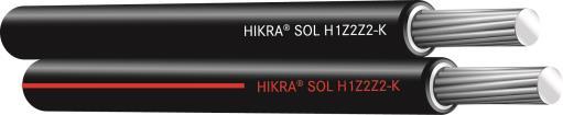 HIKRA SOL 1500V DC (H1Z2Z2-K) Data sheet This cable is intended for use in PV installations e.g. acc.