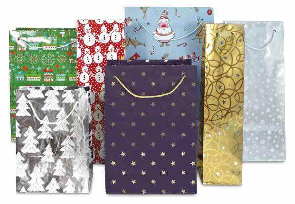 Sortierungen Geschenktaschen, sortiert Paper giftbags, assortment / Sacs cadeaux en papier, assortiment Papier, ca.