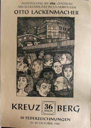 1980 Kreuzberg 36 - Buch 36- Federzeichnung Veröffentlicht im