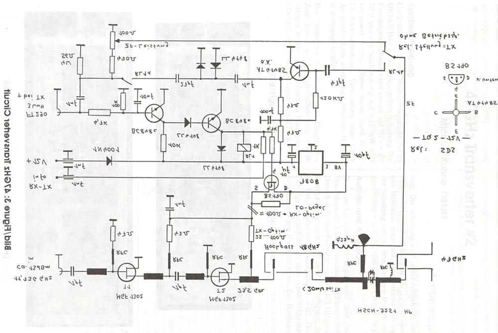 Bild/Figure 7: 47 GHz Transverter Spectrum Sollte an dem Transverter ein Rechteckhohlleiter