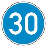 Zeichen 275 Vorgeschriebene Mindestgeschwindigkeit Zeichen 276 Wer ein Fahrzeug führt, darf nicht langsamer als mit der angegebenen Mindestgeschwindigkeit fahren, sofern nicht Straßen-, Verkehrs-,