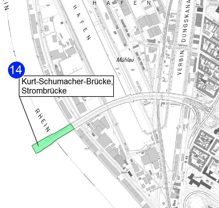 14 Kurt-Schumacher-Brücke, Fahrbahnbelag Projektnummer: 8.68543031 BW 6516/903.