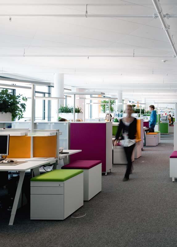 38 Unilever Hauptverwaltung, Hamburg (DE) Office Air LED Stehleuchte, beidseitig