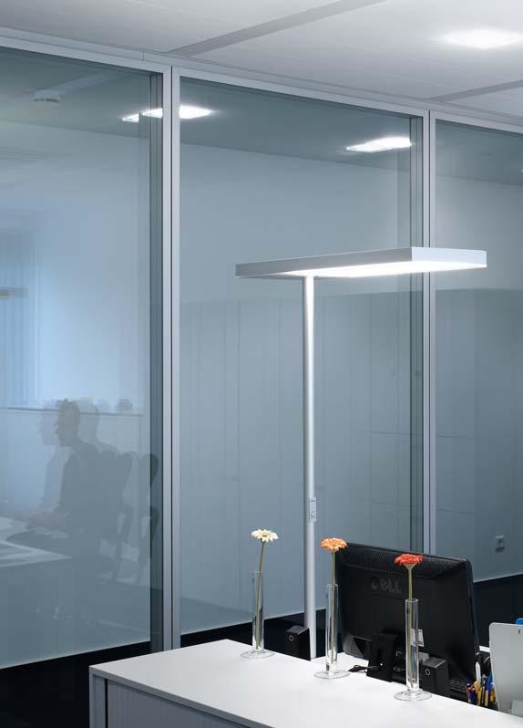40 ADAC Köln, Köln (DE) Office Air LED Stehleuchte, einseitig abstrahlend Für Räume mit vorhandener Grundbeleuchtung ist die direktstrahlende Office Air LED als ökonomische