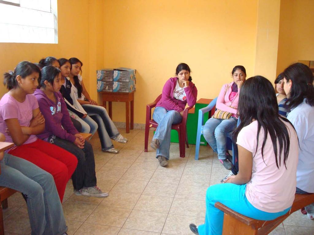 Kinder Rosa schreibt: Jeden Samstag von 9 Uhr bis 13 Uhr gibt es einen Gesprächskreis zur Motivation für Jugendliche von 13