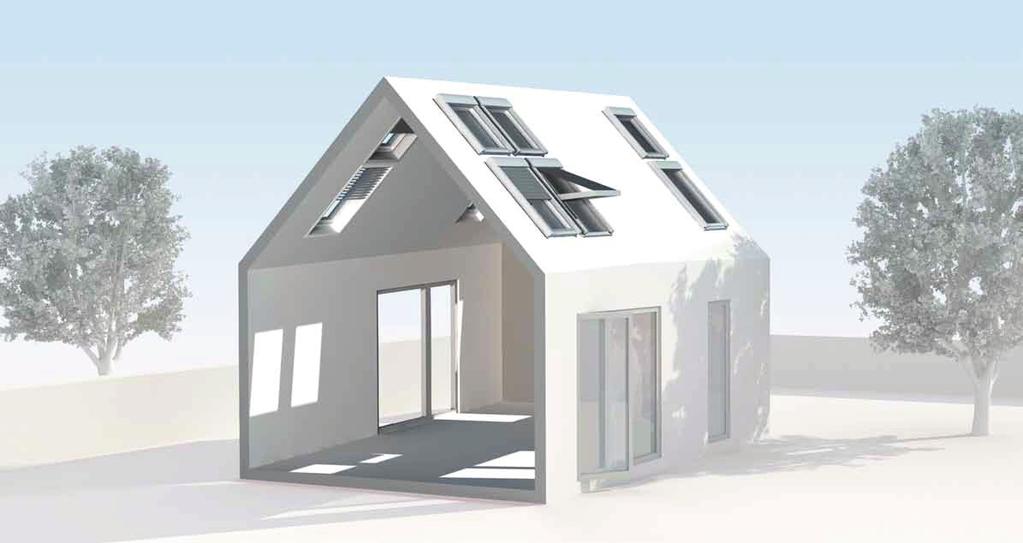 Energierechnung senken und gleichzeitig ein gesünderes Raumklima schaffen. Hitzereduktion Über Dachfenster wird Wärmeenergie eingefangen und freigesetzt.