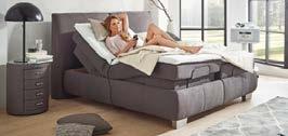 praktischem Stauraum: Dieses Bett bietet nicht nur den fantastischen QLX-Schlafkonzept, sondern passt sich Ihren