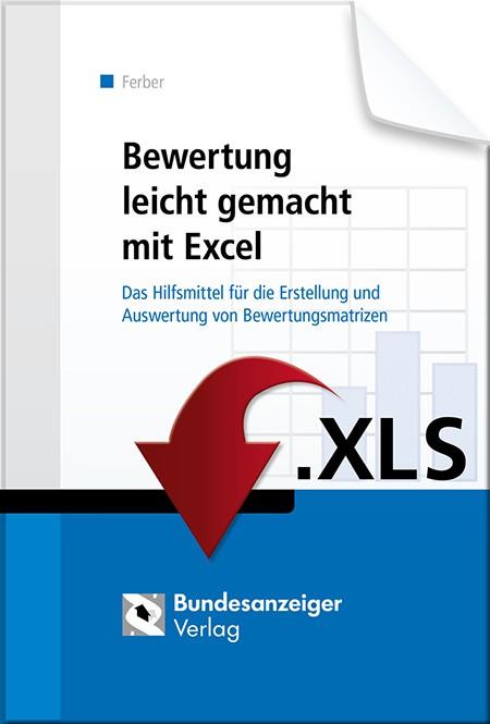 Thomas Ferber Bewertung leicht gemacht mit Excel Bundesanzeiger Verlag ISBN