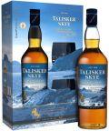 Kategorie: Talisker Talisker Skye Whisky 0,7 L Geschenkpackung mit zwei Rocking Gläsern Talisker Skye hat eine rauchige Süße mit maritimen Noten und einer würzigen Kante,