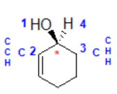 egeln zur IUPAC-Nomenklatur 6. Die Konfiguration von asymmetrischen Kohlenstoffatomen wird nach dem /S- Formalismus bestimmt. Die Priorität (rdnungszahlen!