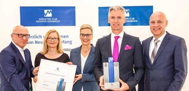 Thema _ Marketing-Preis Munster/Osnabruck DERMASENCE gewinnt den 8.