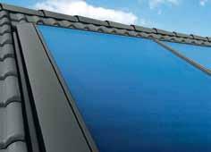 48/49 Das Vitosol Programm bietet Sonnenkollektoren für jeden Bedarf und jedes Budget. Die Montage auf dem Dach oder an der Fassade eröffnet vielfältige Gestaltungsmöglichkeiten.