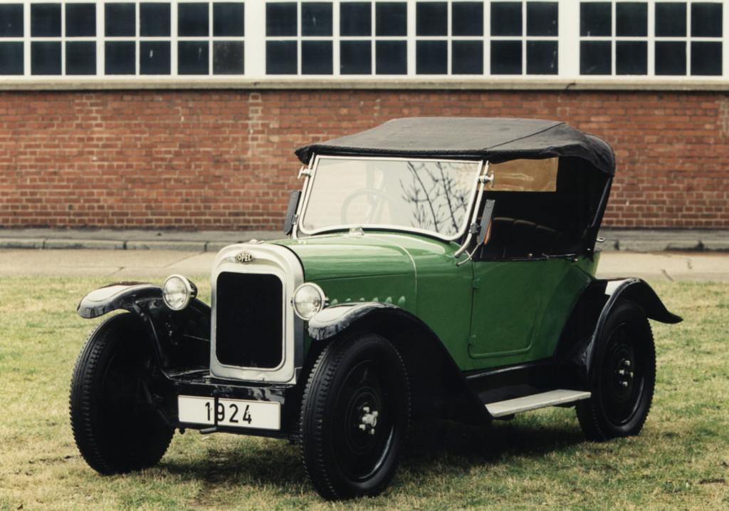 Opel Laubfrosch (1924). Opel-Chef Dr.