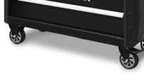 Zylinderschloss - Einzelschubladenöffnung (Verhindert das gleichzeitige Öffnen von mehreren Schubladen) - Ablagemöglichkeiten auf der Seitenwand sowie auf der Arbeitsfläche - Inkl.