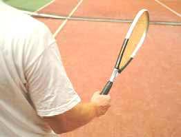 Hinweise für das Spiel Die Schlägerhaltung Richtige Schlägerhaltung: Die Schlägerhaltung im Speed Badminton ist, wie auch in den anderen Rückschlagspielen, von Spieler zu Spieler verschieden.