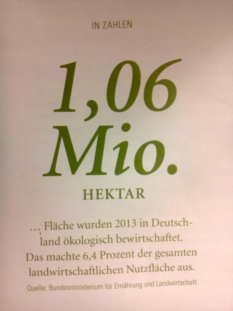 Öko: Grün, grüner 6,4 % der gesamten mitten