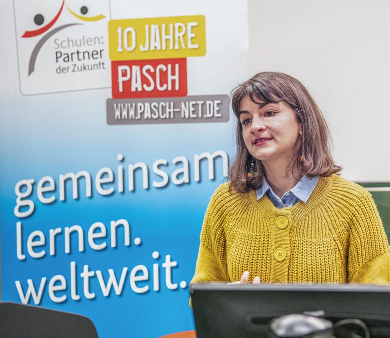 Siyana Dimitrova PASCH-Alumna aus Bulgarien Bildungswege in deutscher Sprache Das PASCH-Netzwerk umfasst verschiedene Schultypen und Abschlüsse. Sie ermöglichen den über 600.