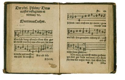 Luthers Lieder als Leuchttürme der Reformation. Fünf der sechs Hauptkapitel gelten zentralen Lutherliedern. Dabei betrachtet Gecks facettenreiches Erzählen, die Phänomene vor weitem Horizont.