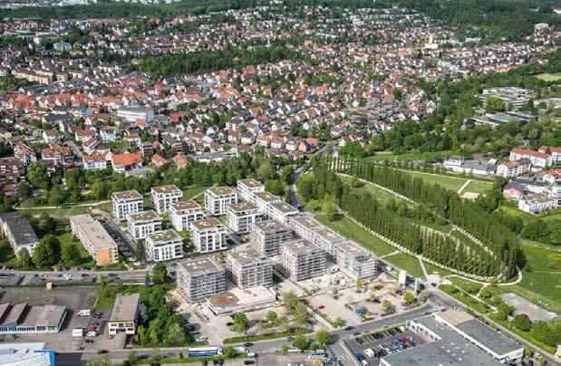 4 Böblingen am Stadtgarten Gemeinsam bauen Das Projekt Am Stadtgarten wurde in Zusammenarbeit der Böblinger Baugesellschaft mbh und der Siedlungswerk GmbH entwickelt und durchgeführt.
