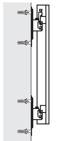 Beispiel 1: Wandkonsole variabel (ZB0287) mit Heizwand auf