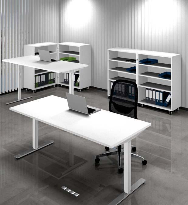 Mobile Möbelstücke sind die Zukunft zeitgemäßer Büroeinrichtung.