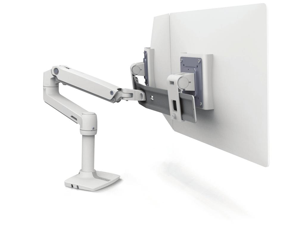LX Dual Direct Monitorarm für Tischmontage Erlaubt komfortables Arbeiten und hilft bei der Entlastung von Augen, Nacken und Rücken Verschiedene Optionen zur Befestigung am Schreibtisch verfügbar, bei