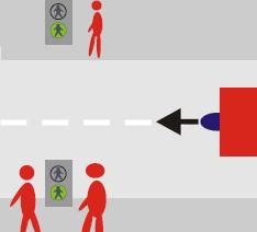 auch über die Haltelinie fahren, wenn es der Verkehr zulässt.