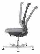 6000 DREHSTUHL / DREHSESSEL SITZ Anatomisch geformte Sitzfläche Ergonomisch geformte Beinstütze Gasfeder max.
