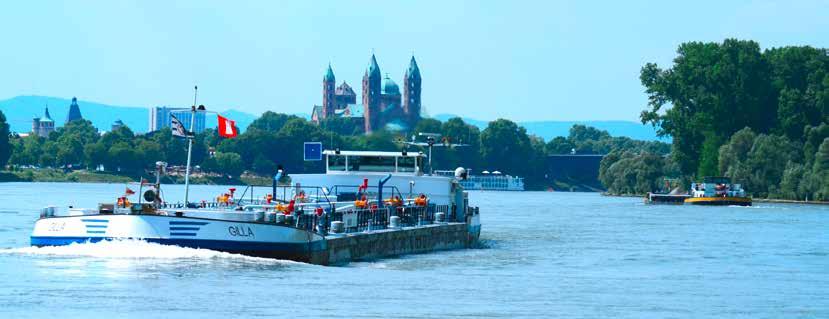 Schiffs- und Güterverkehr auf Bundeswasserstraßen 41 Oberrhein Rhein Der Rhein ist eine der bedeutendsten europäischen Wasserstraßen.