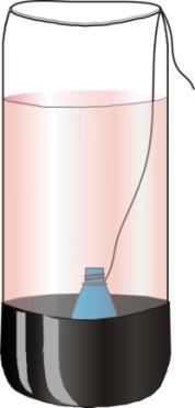 Versuch: Duftpetroleum und Wasser werden in einer Eprouvette erhitzt. Beobachte die Ausdehnung der beiden Flüssigkeiten. 3.